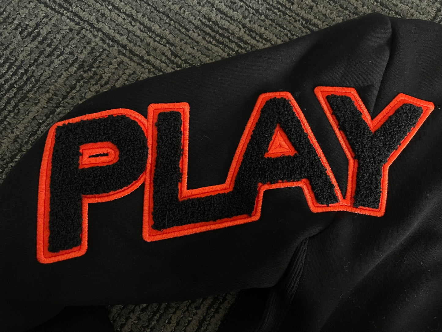 Geedup Play For Keeps Hoodie 'Black / Black Orange' (2024)