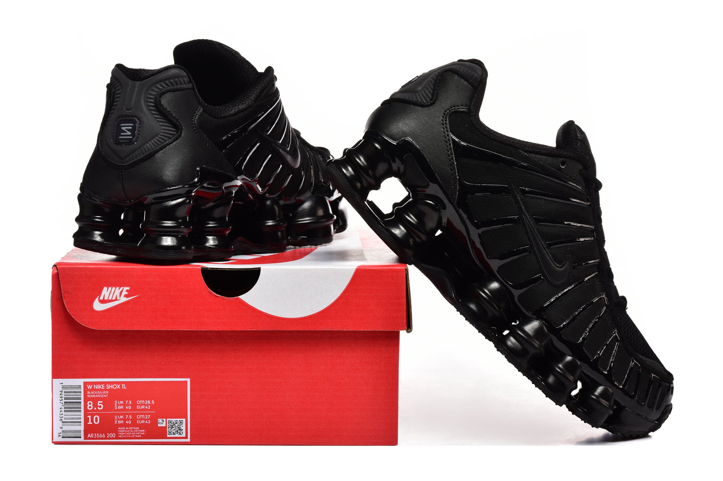 Nike Shox All Blacked Out