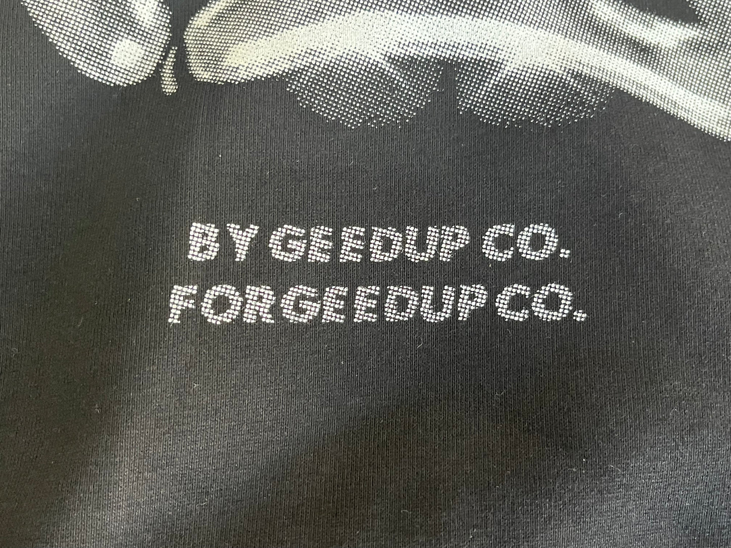 Geedup Handstyle Hoodie 'Black / Chrome' (2024)