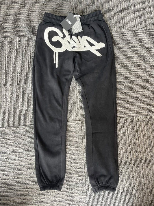 Geedup Handstyle Track Pants 'Black White' (2023)