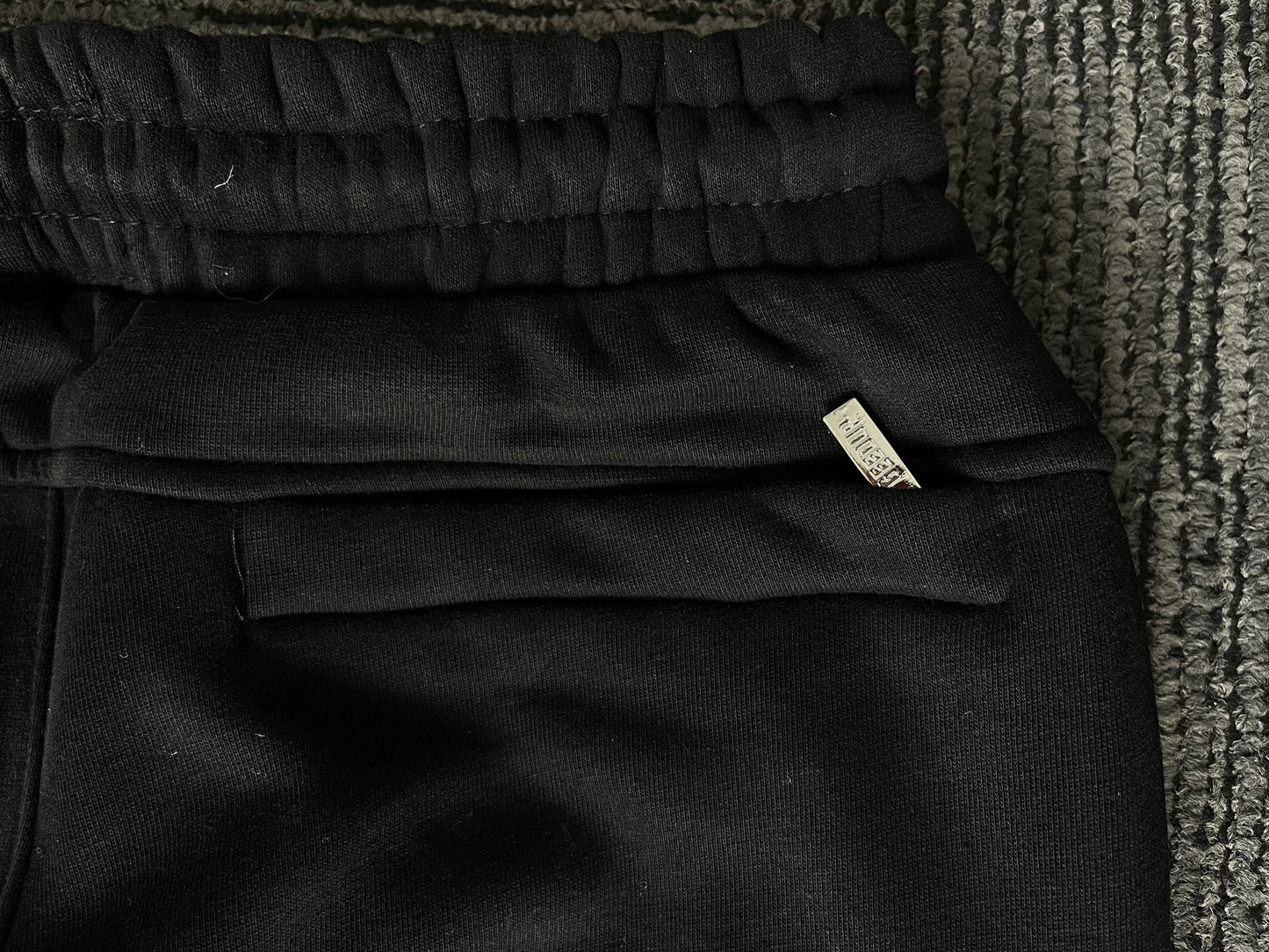 Geedup Handstyle Track Pants 'Black Yellow' (2022)