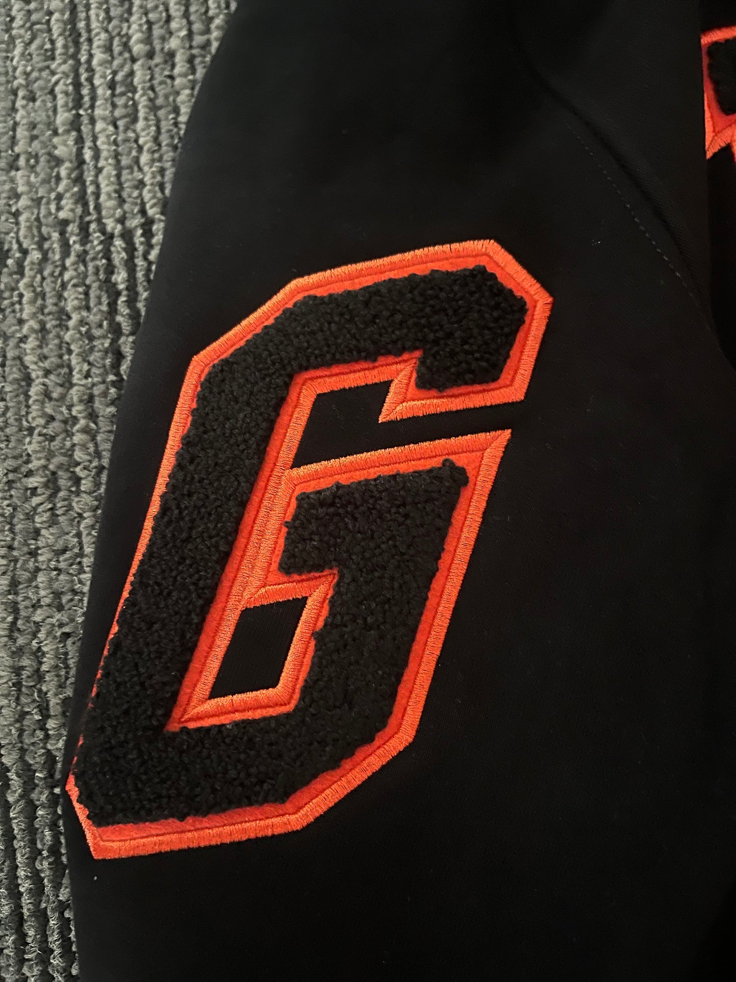 Geedup Team Logo Hoodie 'Black / Black Orange' (2025)