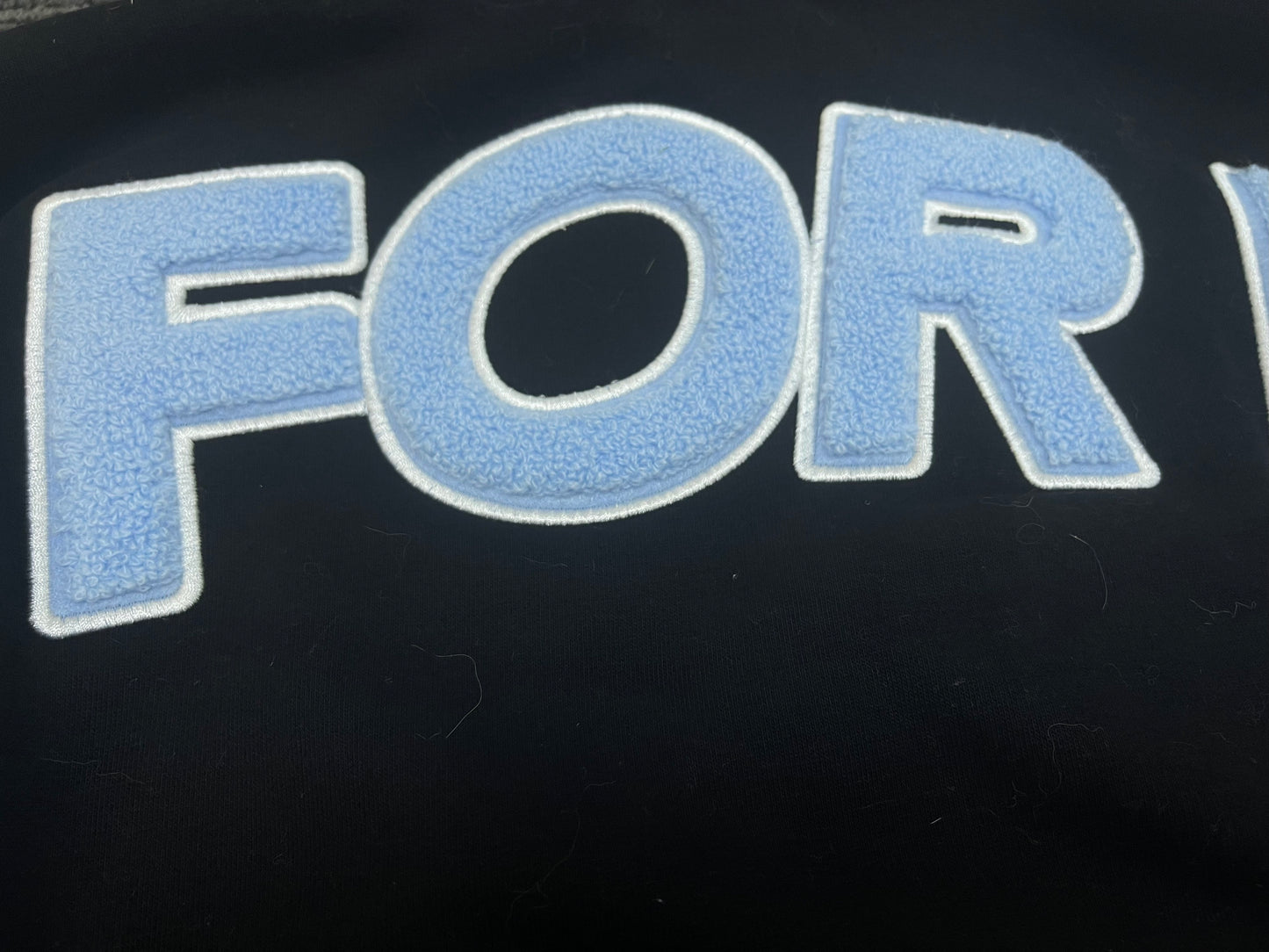 Geedup Play For Keeps Hoodie 'Black / Baby Blue' (2023)