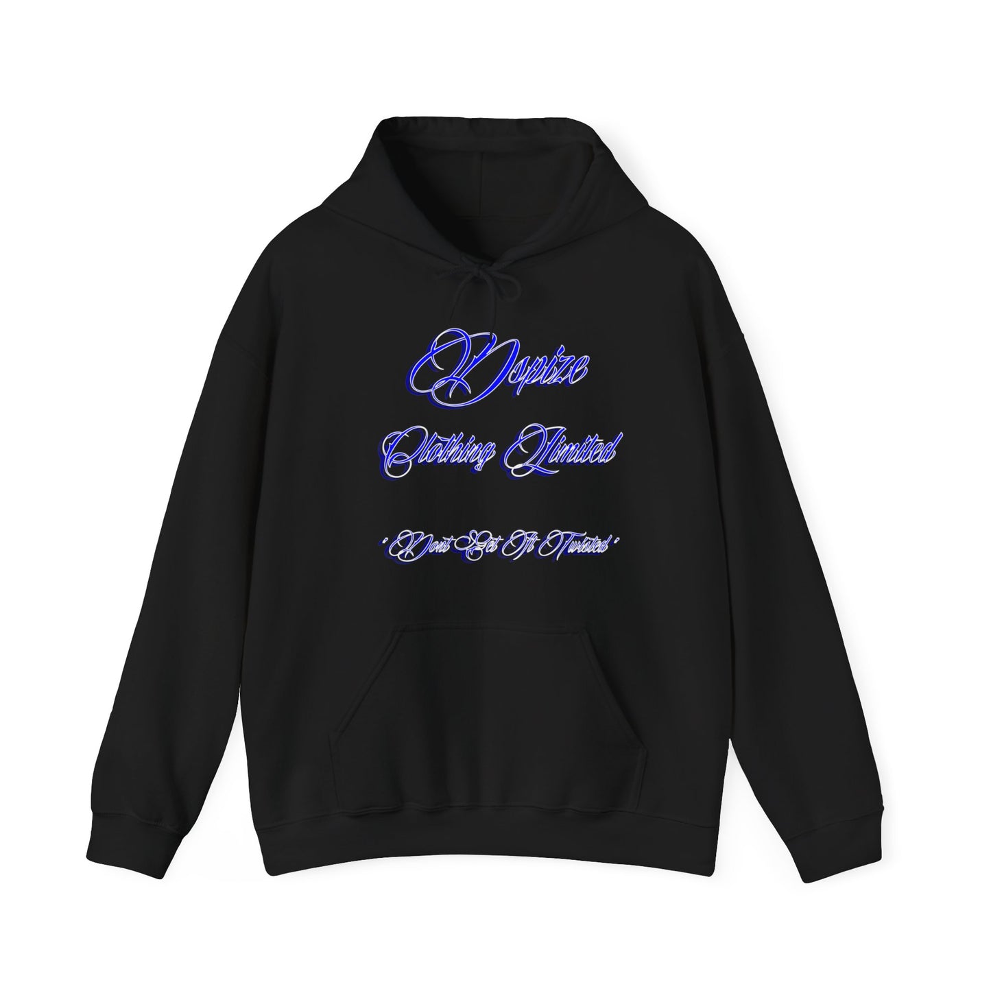 DCL DGIT Blue Script Black Hood