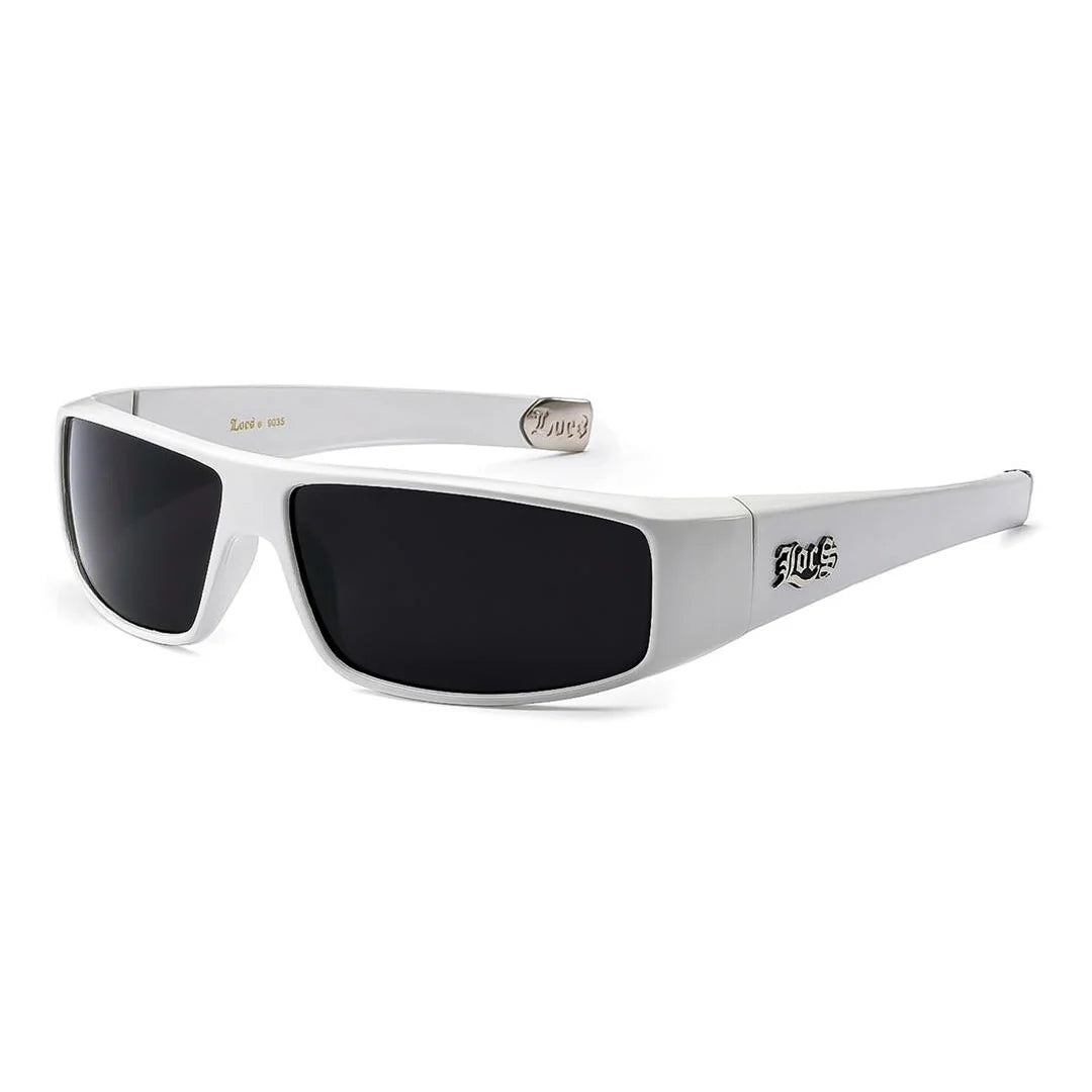 Locs Sunglasses White 3