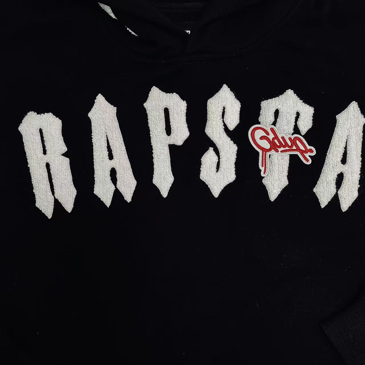 Geedup x Trapstar Handstyle x Irongate Arch Hoodie 'Black / White' (2025)
