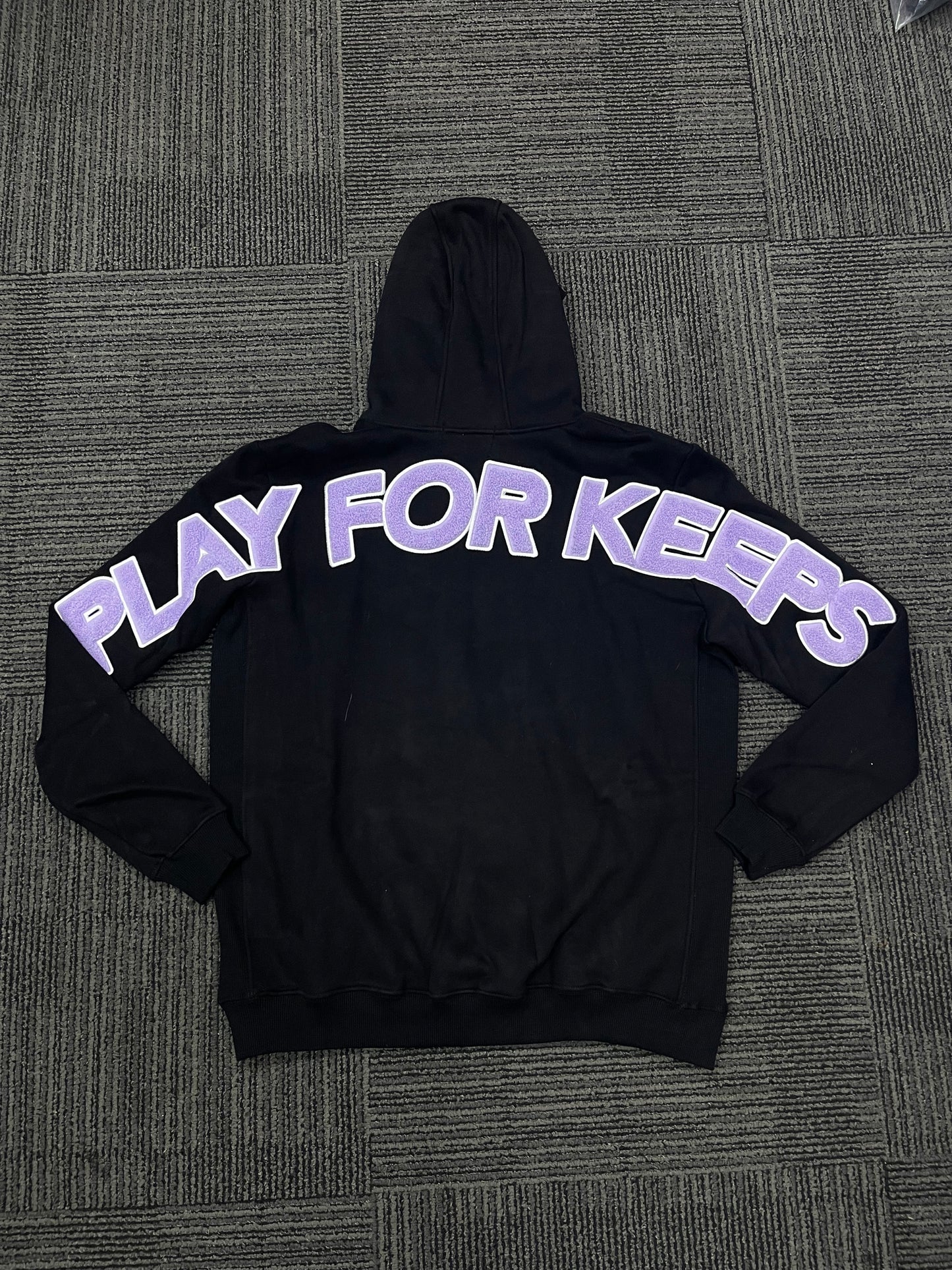 Geedup Play For Keeps Hoodie 'Black / Lavender' (2024)