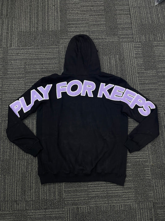 Geedup Play For Keeps Hoodie 'Black / Lavender' (2024)