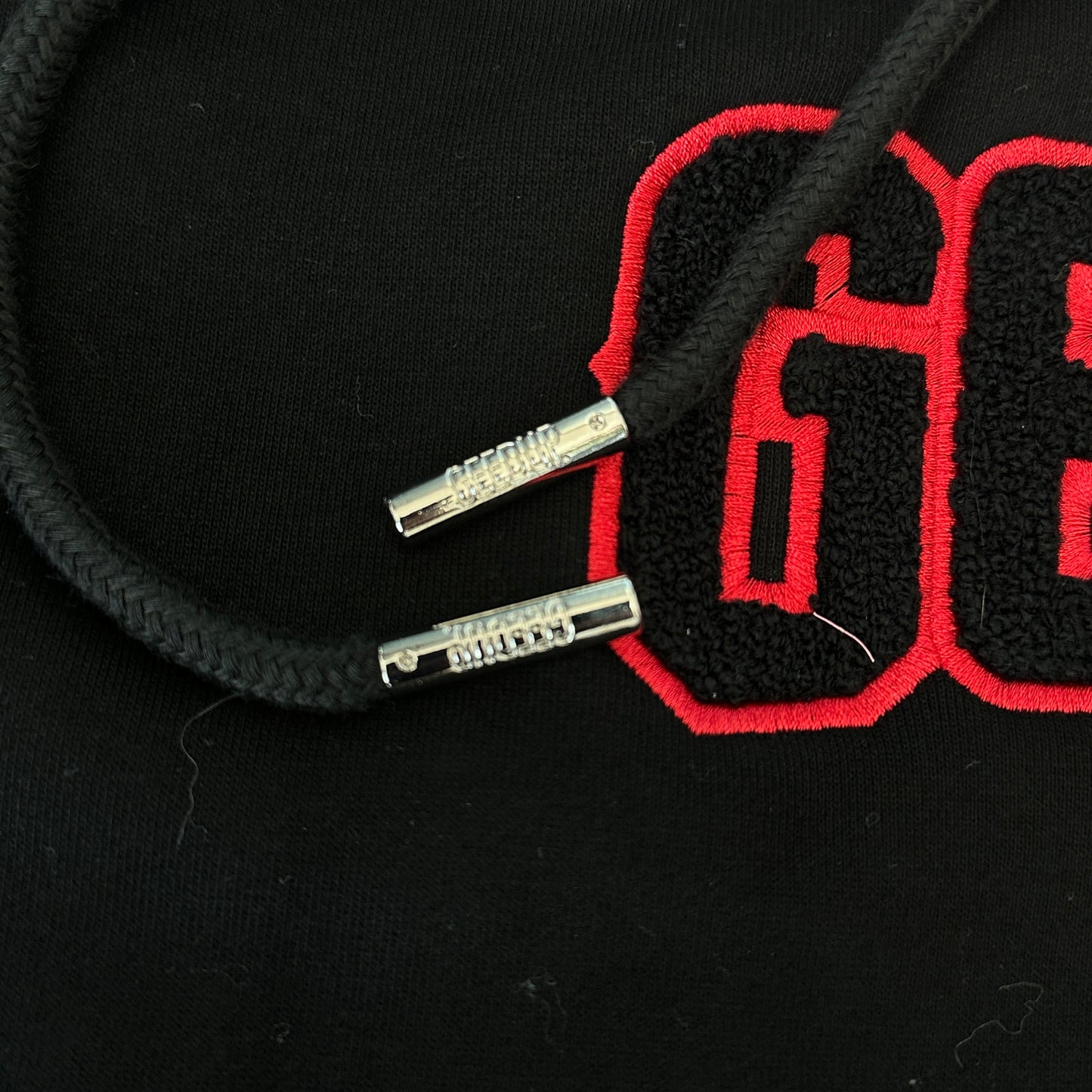 Geedup Play For Keeps Hoodie 'Black / Black Red' (2024)