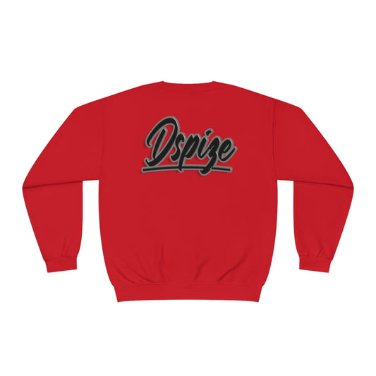 DCL Dspize Red/Black OS Script Crew Neck