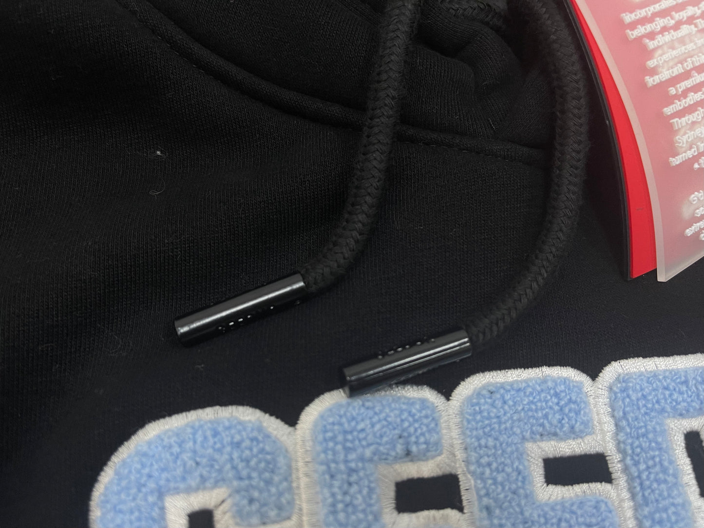 Geedup Play For Keeps Hoodie 'Black / Baby Blue' (2023)