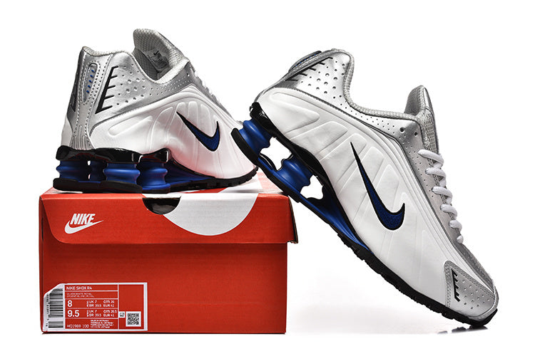 Nike Shox White / Silver / Blue