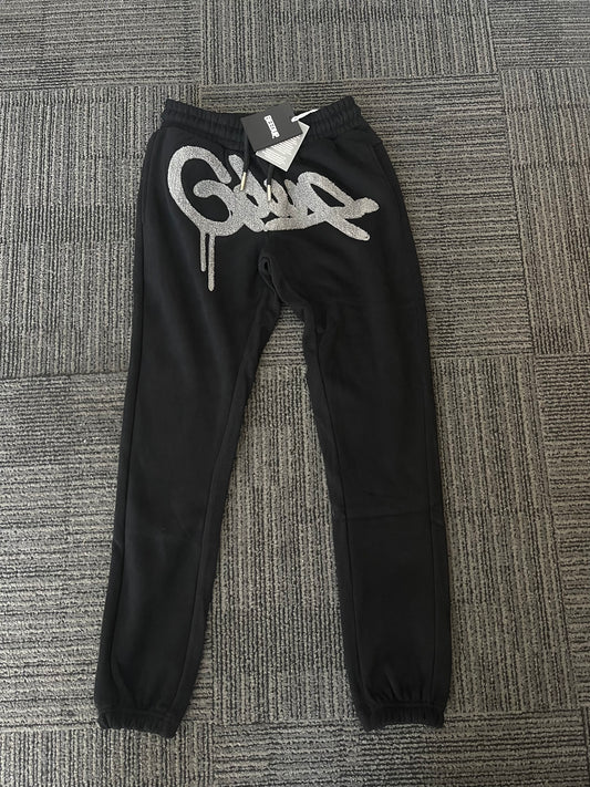 Geedup Handstyle Track Pants 'Black / Grey' (2024)