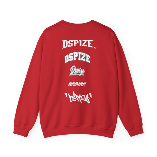 DCL Dspize Team Fury White/Red Crew Neck