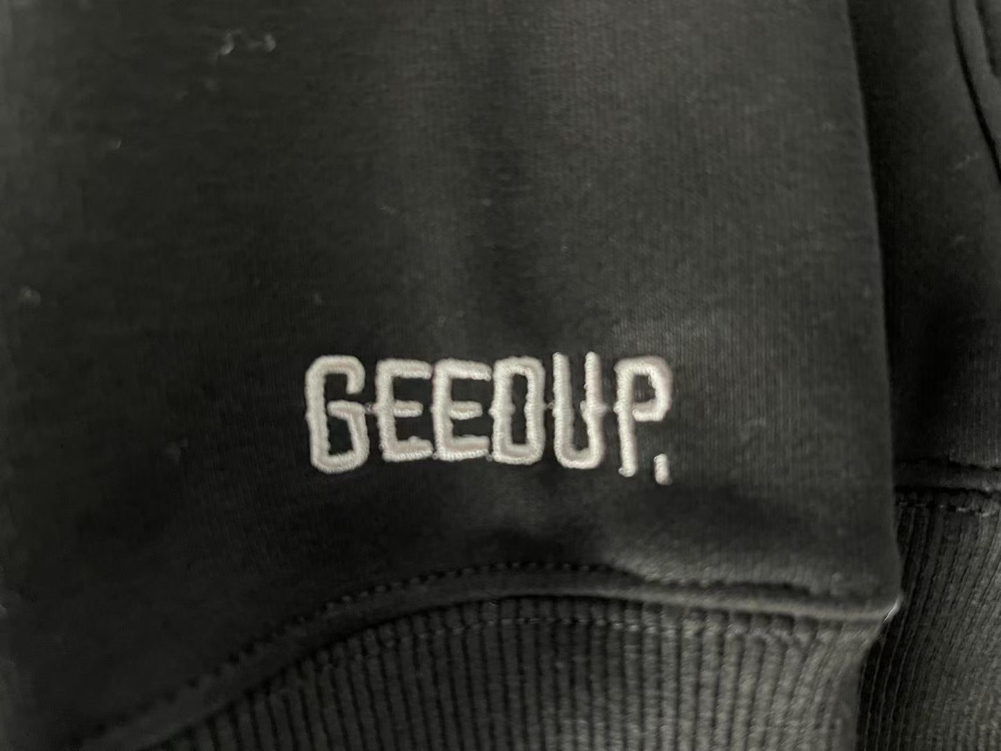 Geedup Handstyle Hoodie 'Black / Grey' (2024)