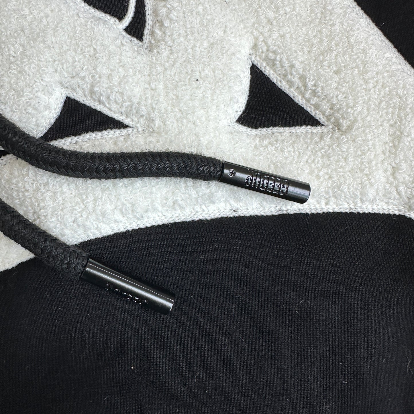 Geedup Handstyle Hoodie 'Black White' (2023)