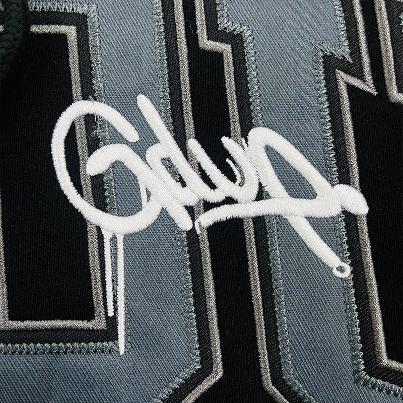Geedup Team Logo/Handstyle Hoodie 'Black / Grey / White' (2025)