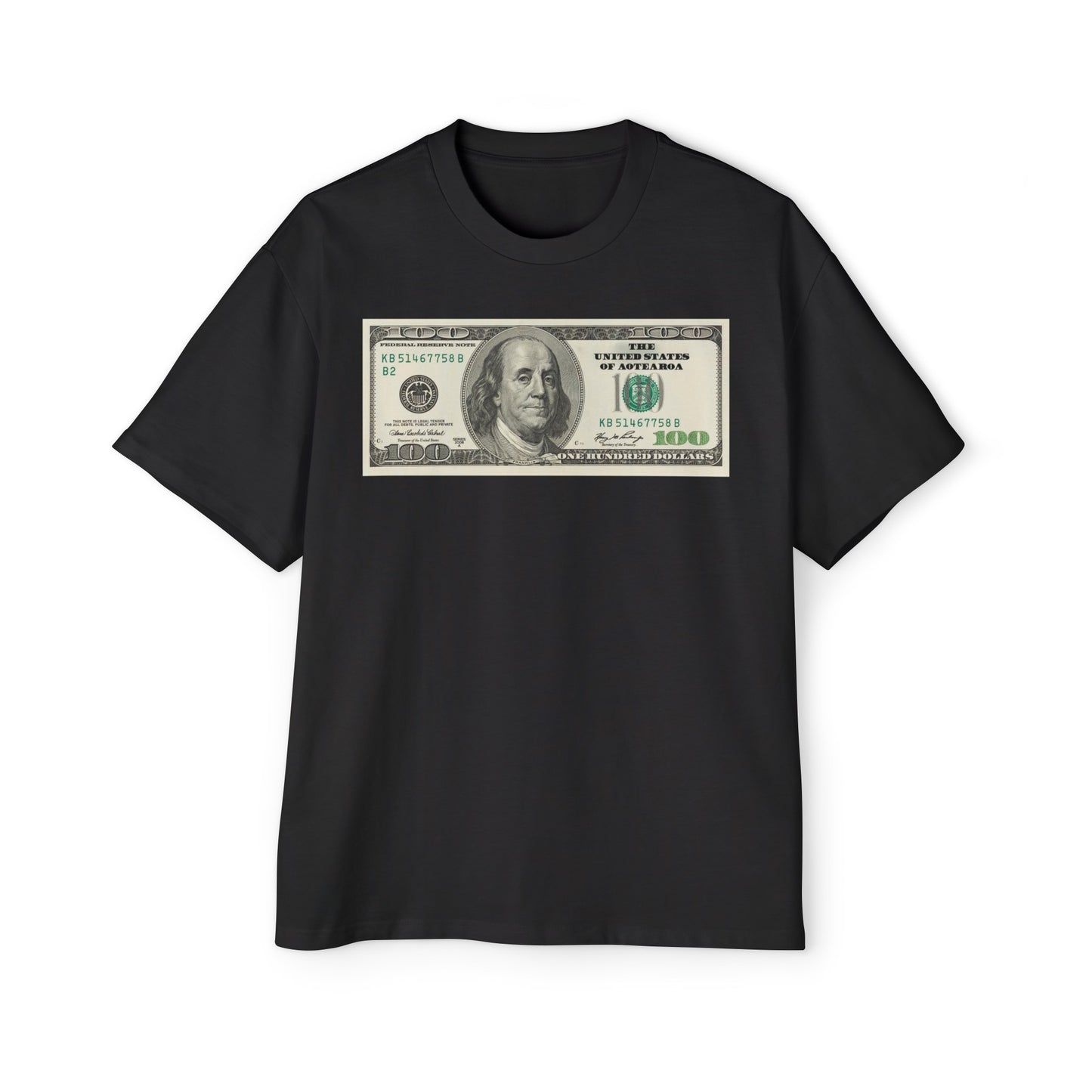 DCL United States of Aotearoa Black Tee
