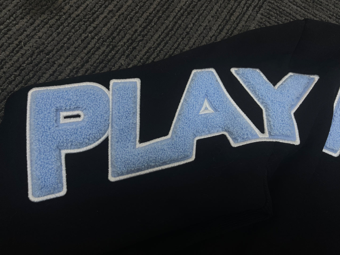 Geedup Play For Keeps Hoodie 'Black / Baby Blue' (2023)
