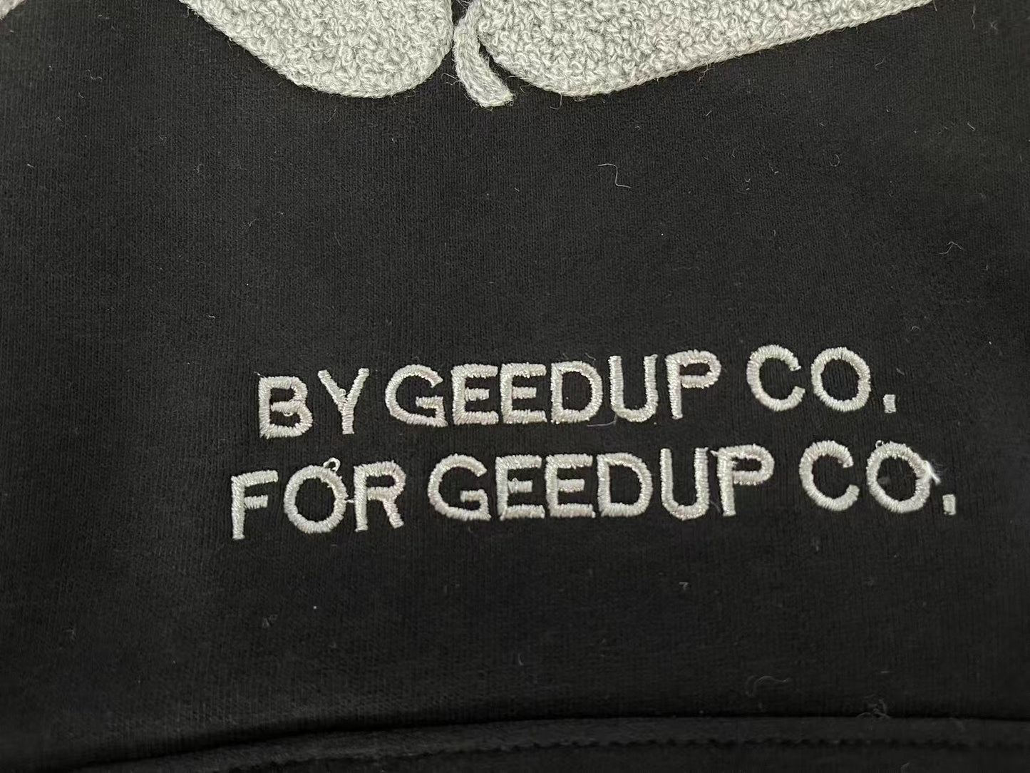Geedup Handstyle Hoodie 'Black / Grey' (2024)