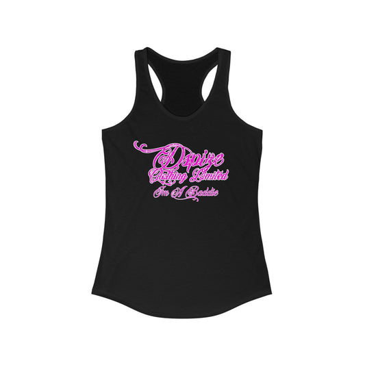 DCL Im A Baddie Pink/Black Ladies' Tank
