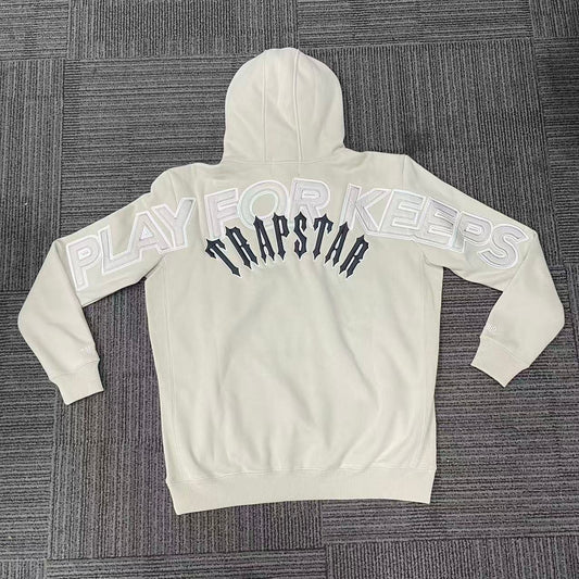 Geedup x Trapstar PFK x Irongate Hoodie 'Grey / Black' (2025)