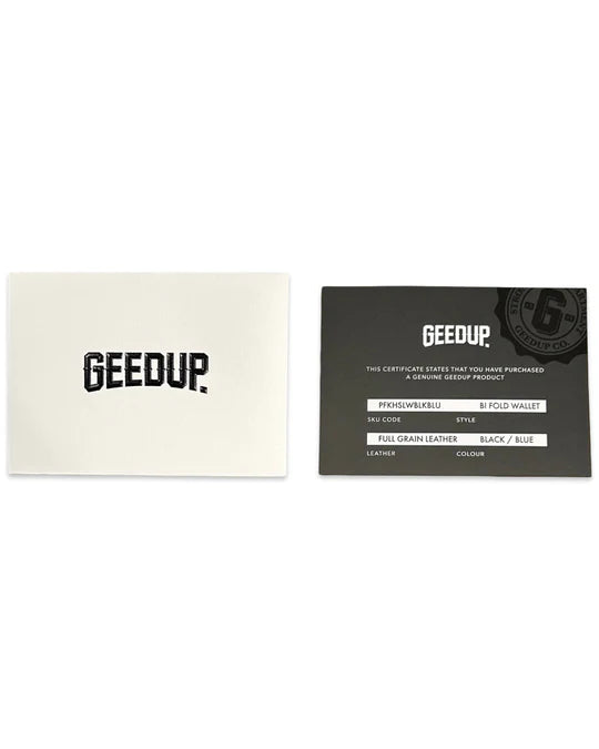 Geedup Geedup Handstyle PFK Leather Wallet (2024)