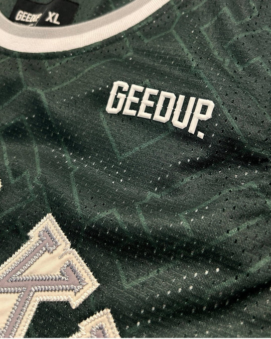 Geedup PFK Play For Keeps B-Ball Jersey in Green (2024)