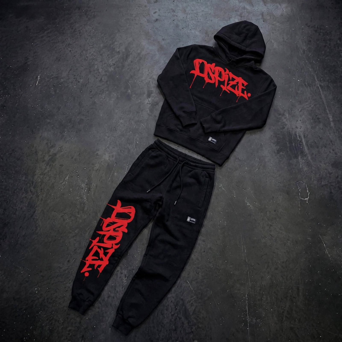 Dspize Handstyle 'Black / Red' Track Set
