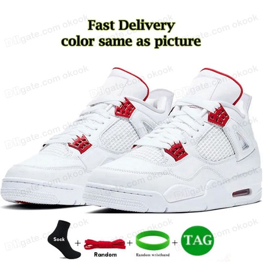 Jordan 4 Red Metallic