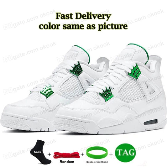 Jordan 4 Green Metallic