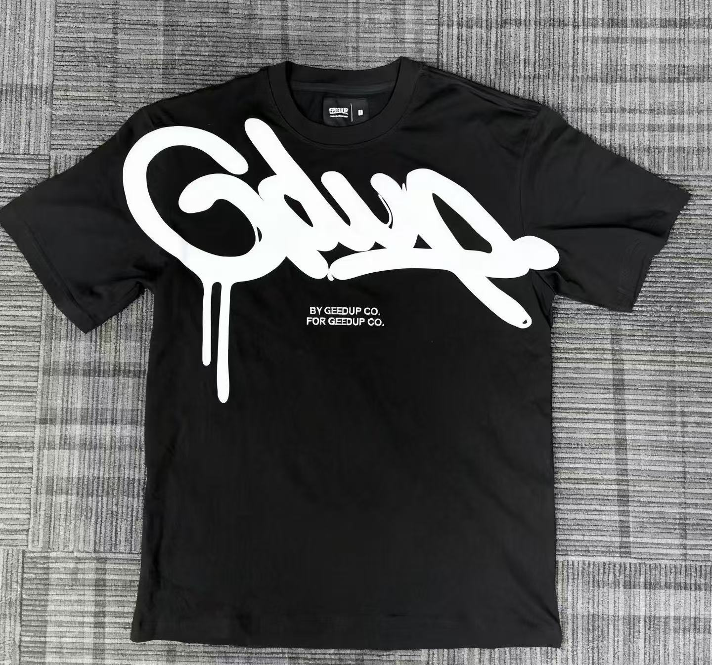 Geedup Handstyle Tee 'Black White' (2023)