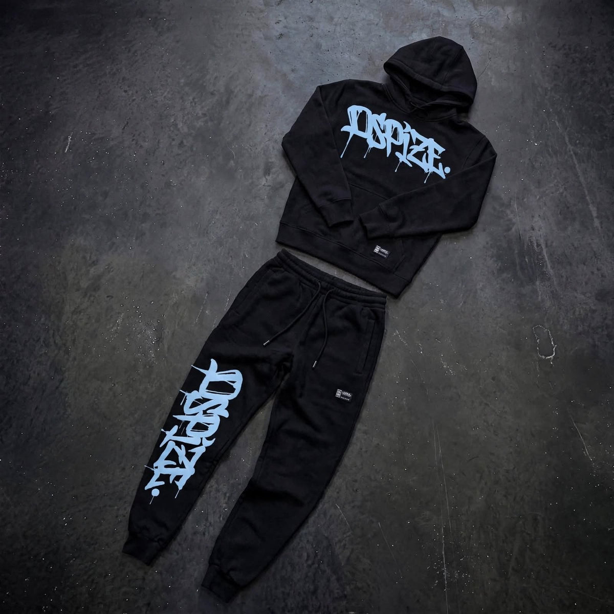 Dspize Handstyle 'Black / Baby Blue' Track Set
