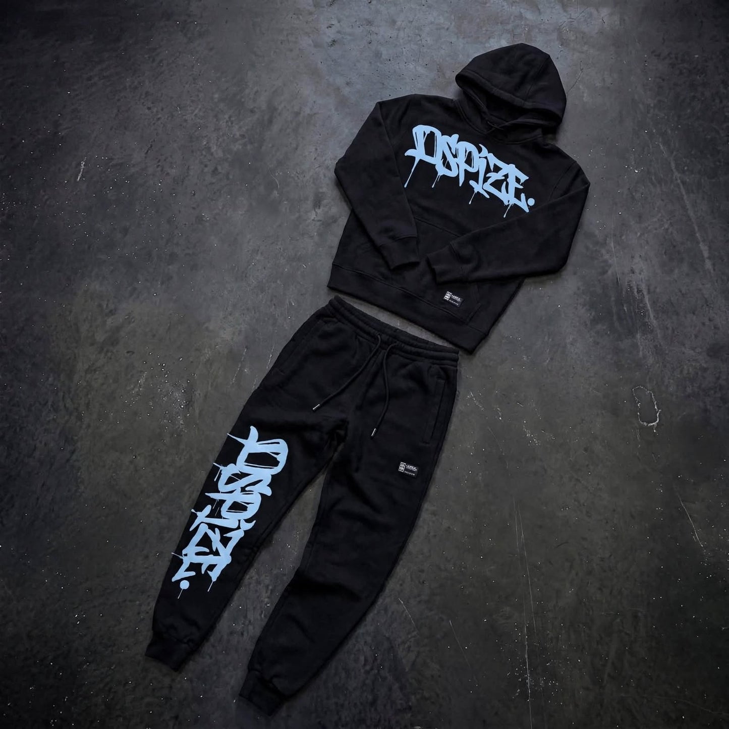 Dspize Handstyle 'Black / Baby Blue' Track Set (Kidz)