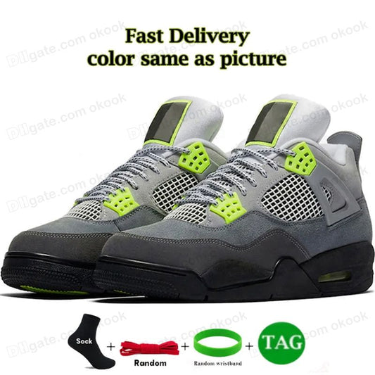 Jordan 4 95 Neon Grey SE