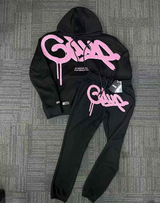 Geedup Handstyle Track Set 'Black / Pink' (2022)
