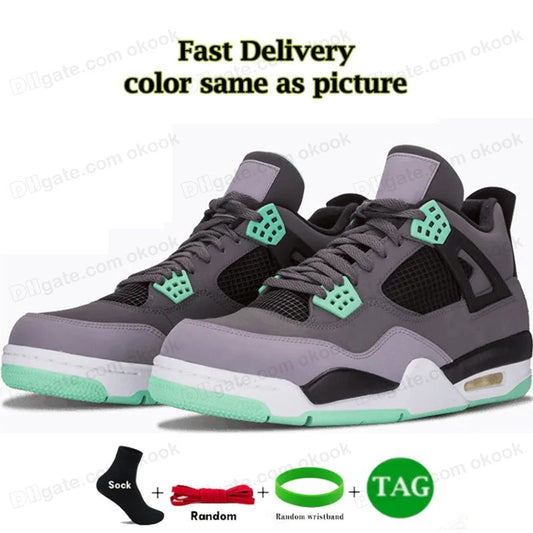 Jordan 4 Retro Green Glow
