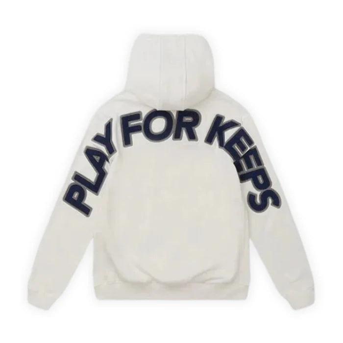 Geedup Play For Keeps Hoodie 'White / Navy' (2022)