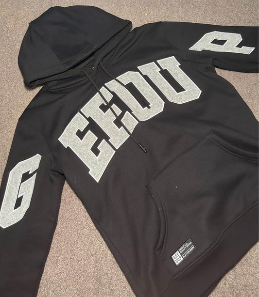 Geedup Team Logo Grey/Black Hood