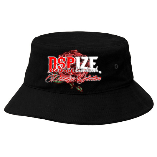 DCL Paradise Collection Black Bucket Hat