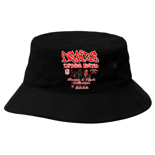 DCL Bonnie & Clyde Collection Black Bucket Hat