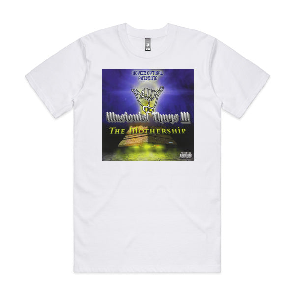 DCL illusionist Thugs III The Mothership White Tee