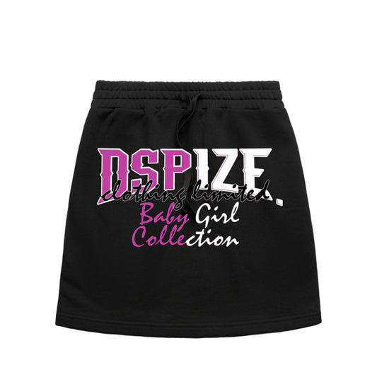 DCL Baby Girl Collection Black Terry Skirt