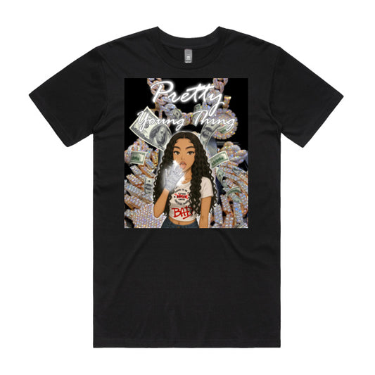 DCL PYT Pretty Young Thing Black Tee