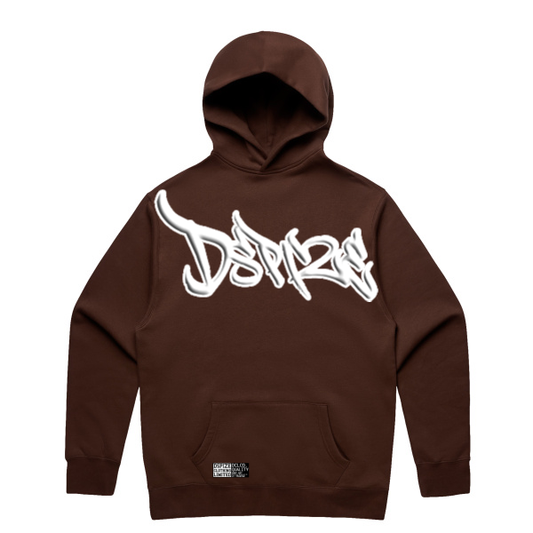 DCL Dspize Handstyle White/Chocolate Brown Hood