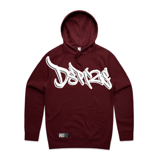 DCL Dspize Handstyle White/Maroon Hood