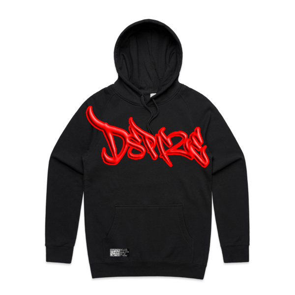 DCL Dspize Handstyle Red/Black Hood (Kidz)