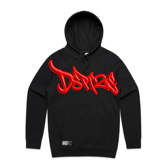 DCL Dspize Handstyle Red/Black Hood (Kidz)
