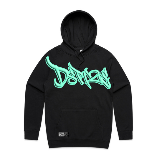 DCL Dspize Handstyle Teal/Black Hood (Kidz)