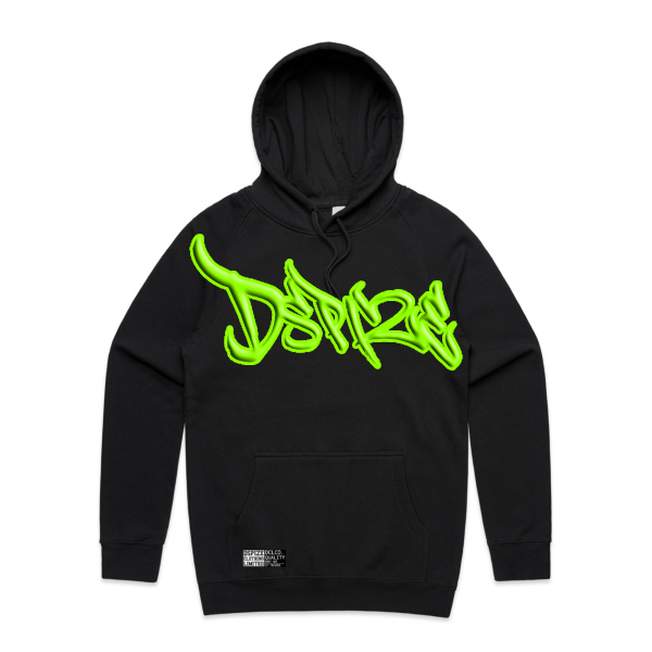 DCL Dspize Handstyle Hyper Yellow/Black Hood